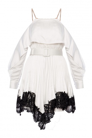 Dress with a lace finish, zdjęcie 1 Dress with a lace finish od Self Portrait